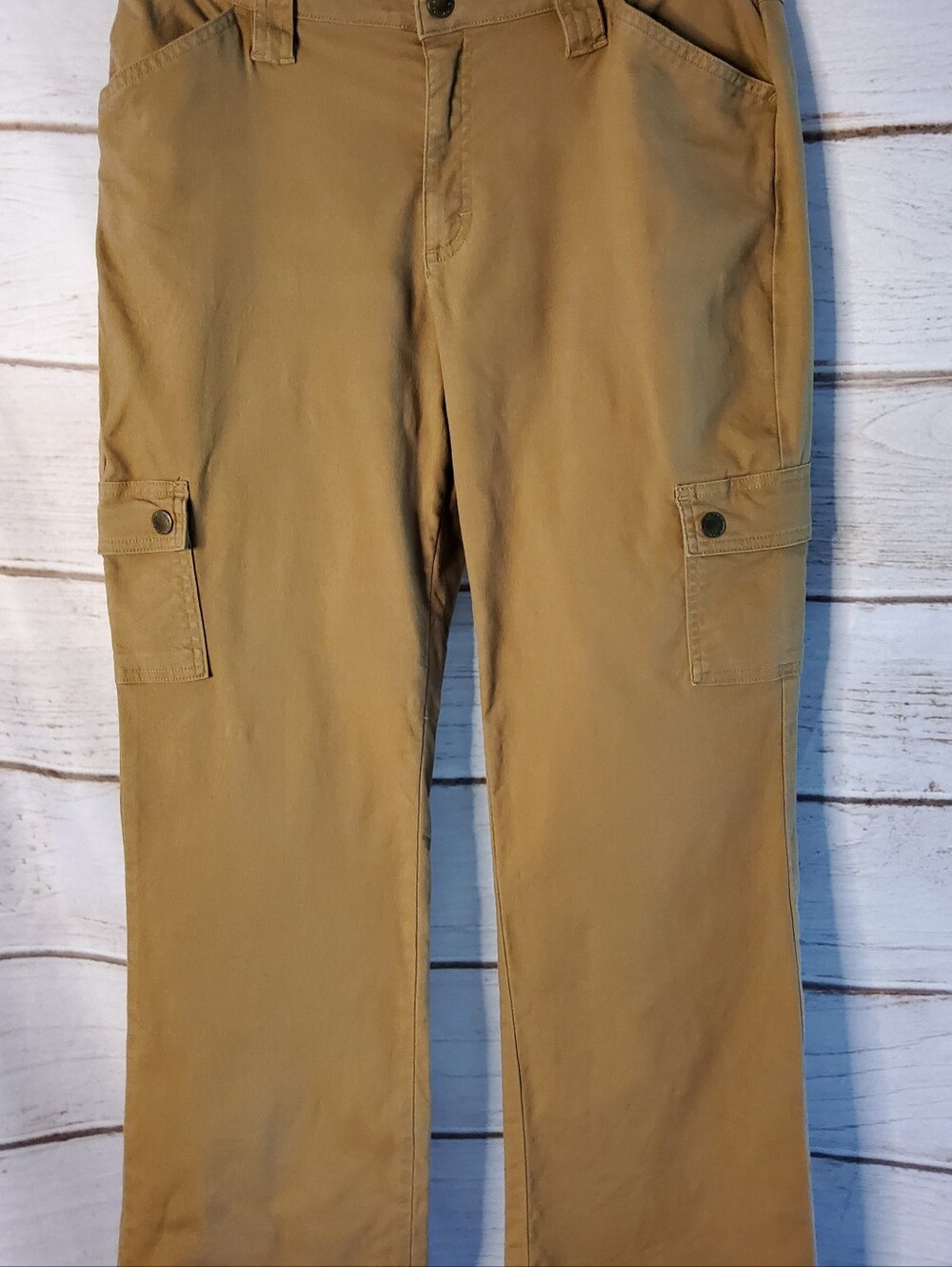 St. John's Bay Vintage Tan Cargo Trousers for Women